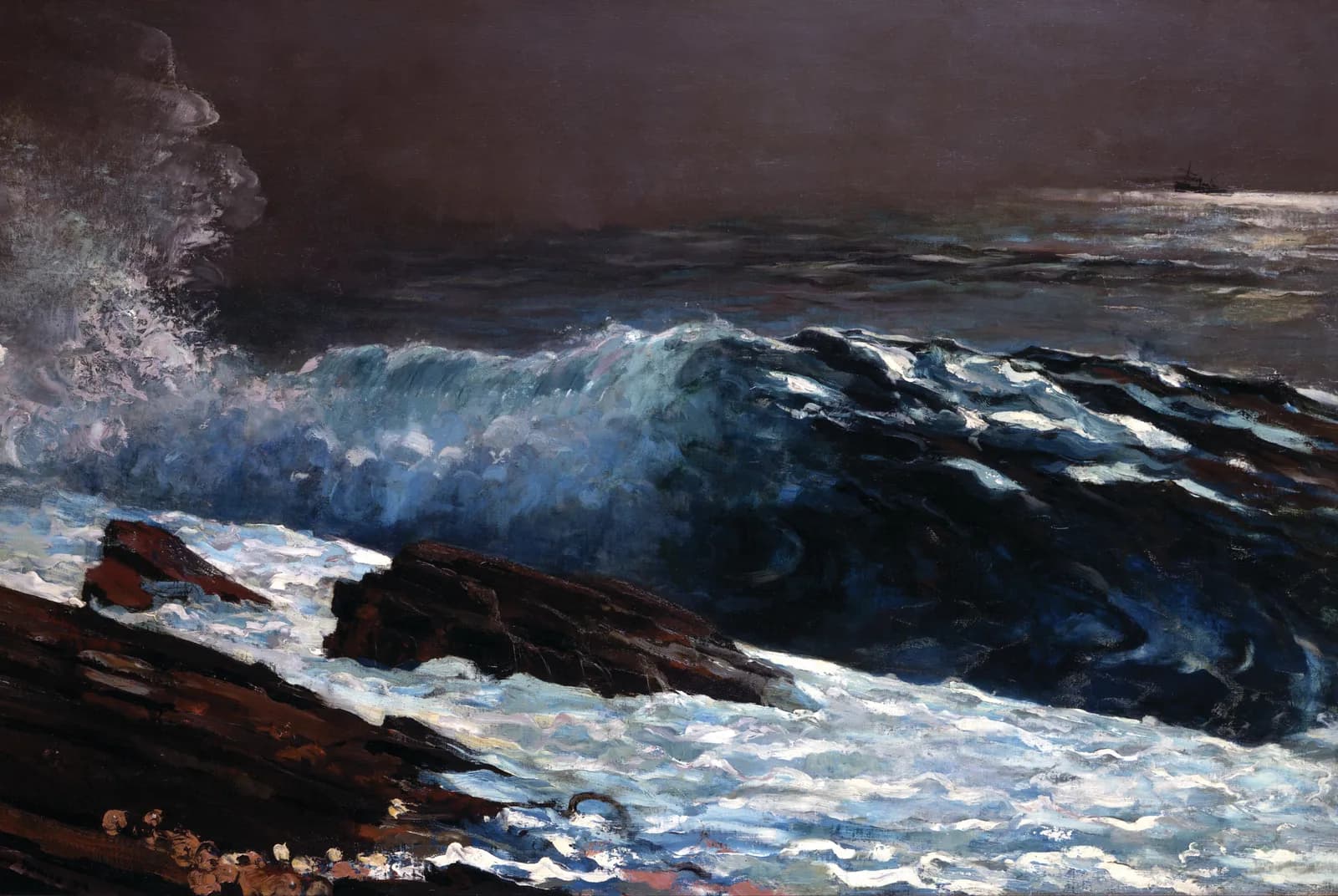Zonlicht op de Kust – Winslow Homer