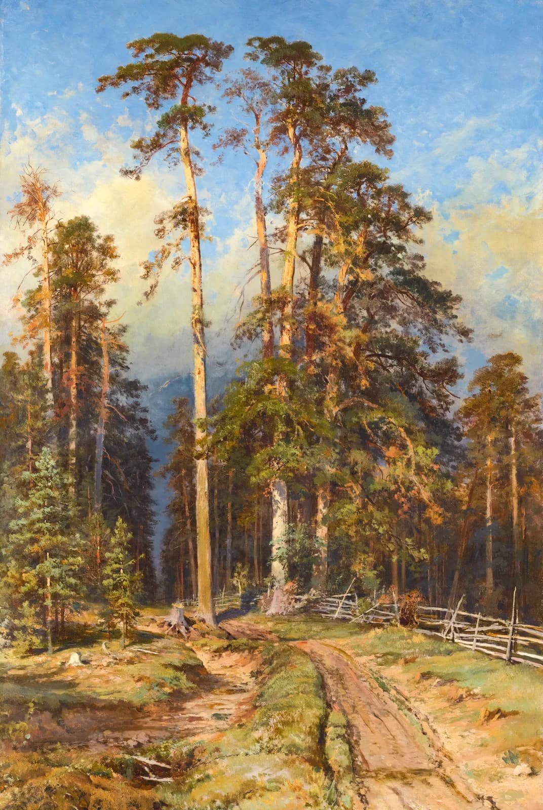 Zonnig Bospad – Ivan Shishkin