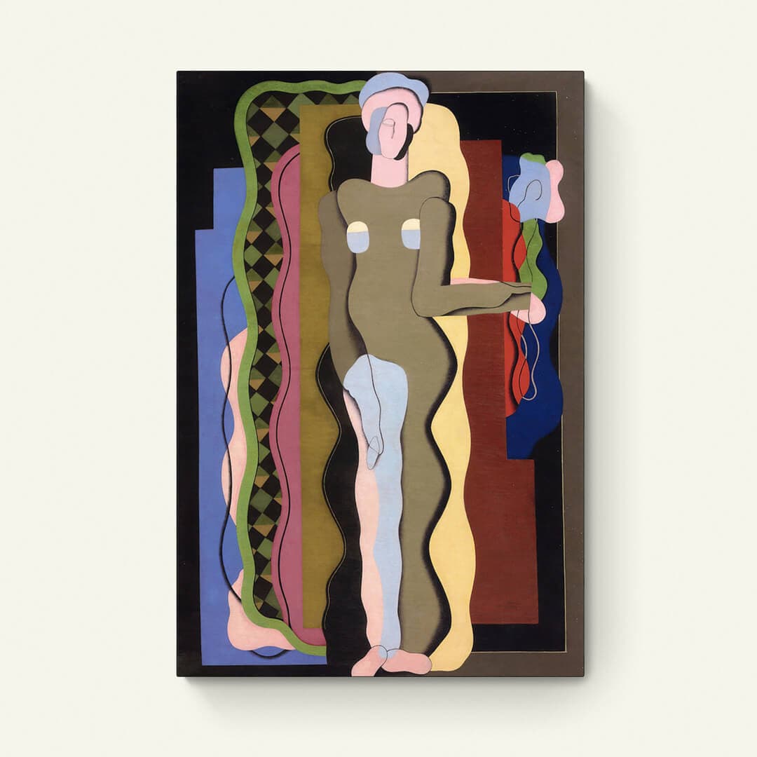 Naakt met een bloem – Georges Valmier
