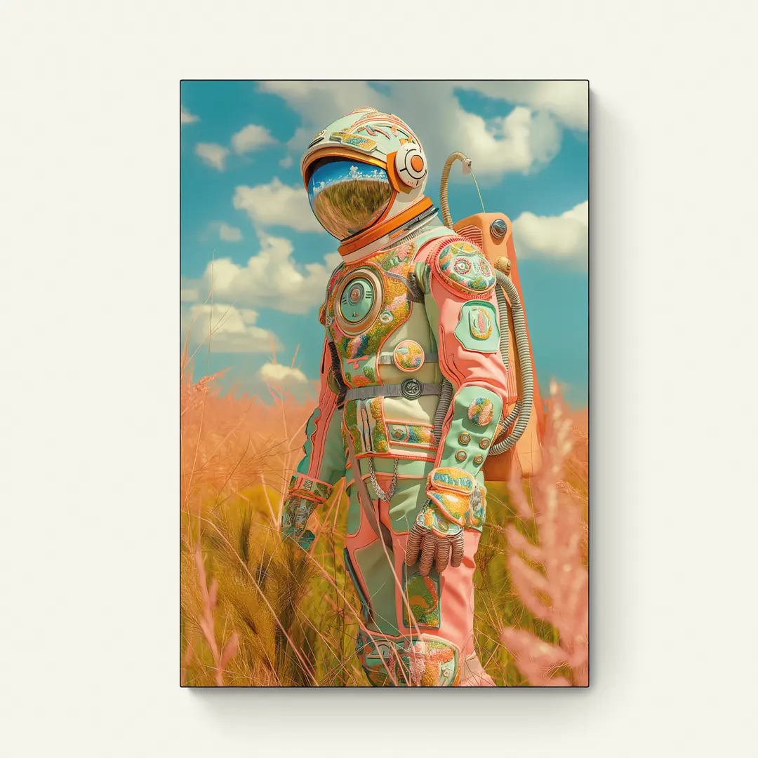 Roze astronaut