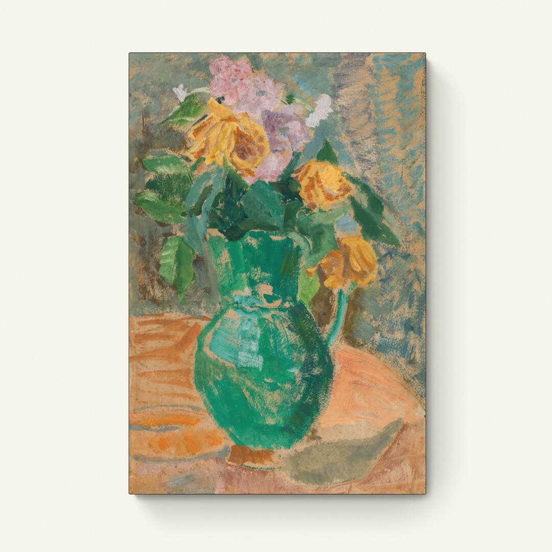 Kan met bloemen – Broncia Koller-Pinell