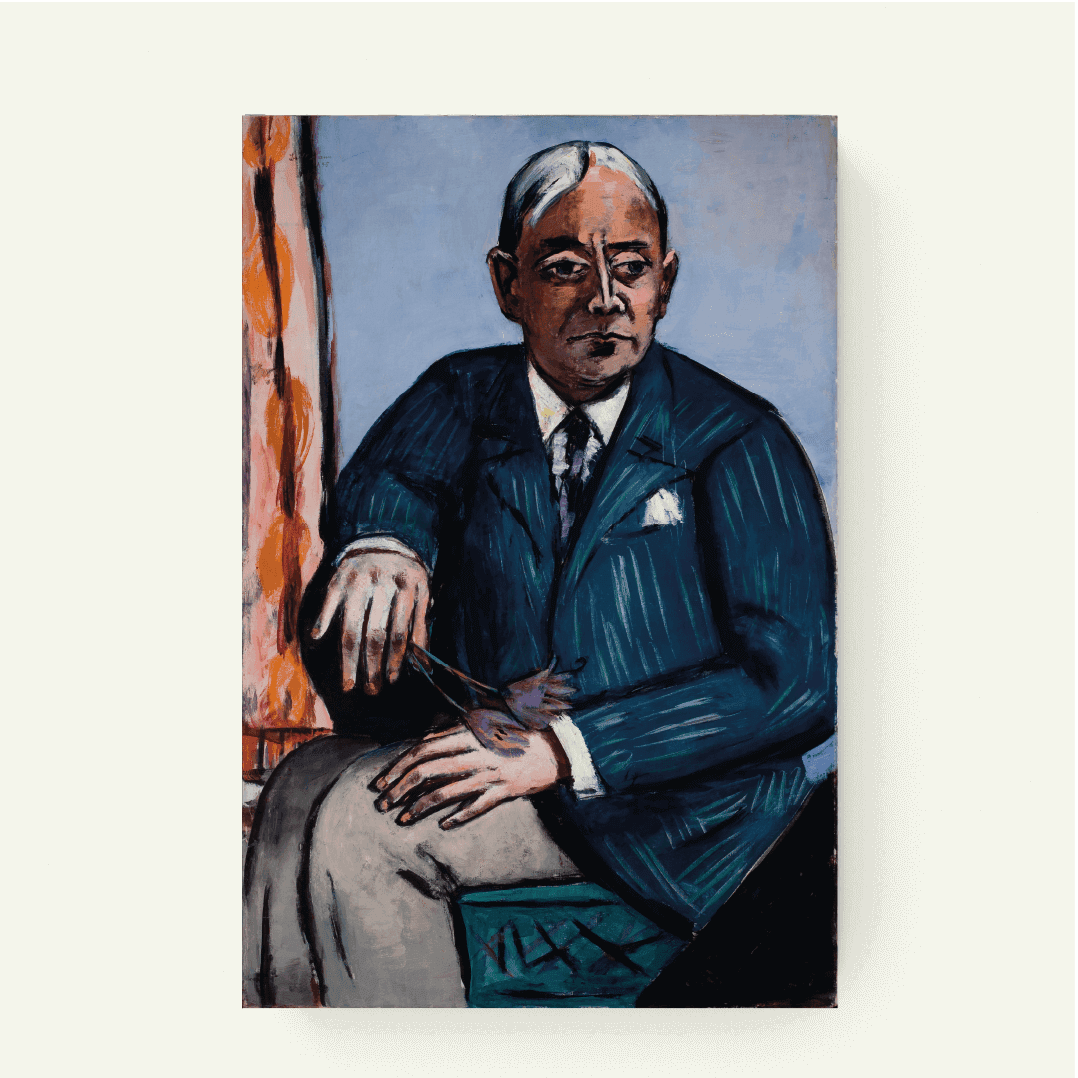 Portret van Ludwig Berger – Max Beckmann