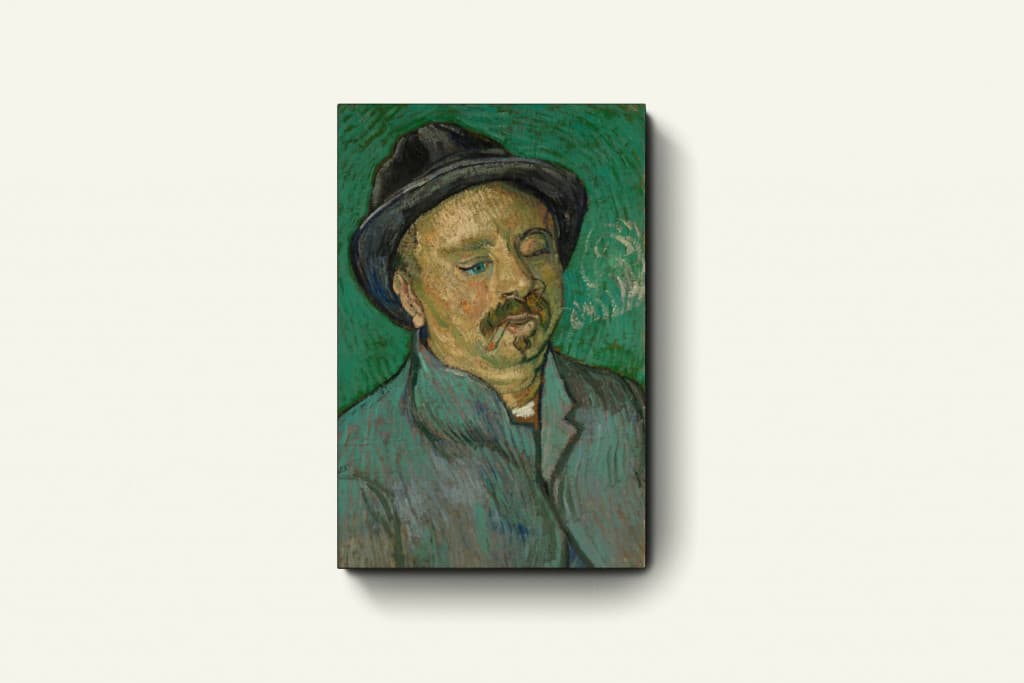 Portret van man met één oog – Vincent van Gogh