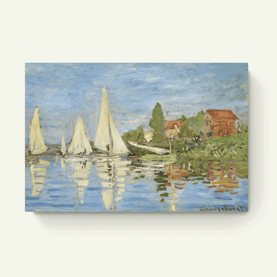 Regattas at Argenteuil – Claude Monet