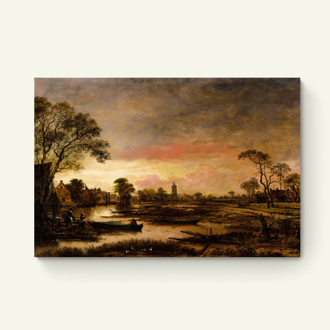 Rivierlandschap (ca. 1650)