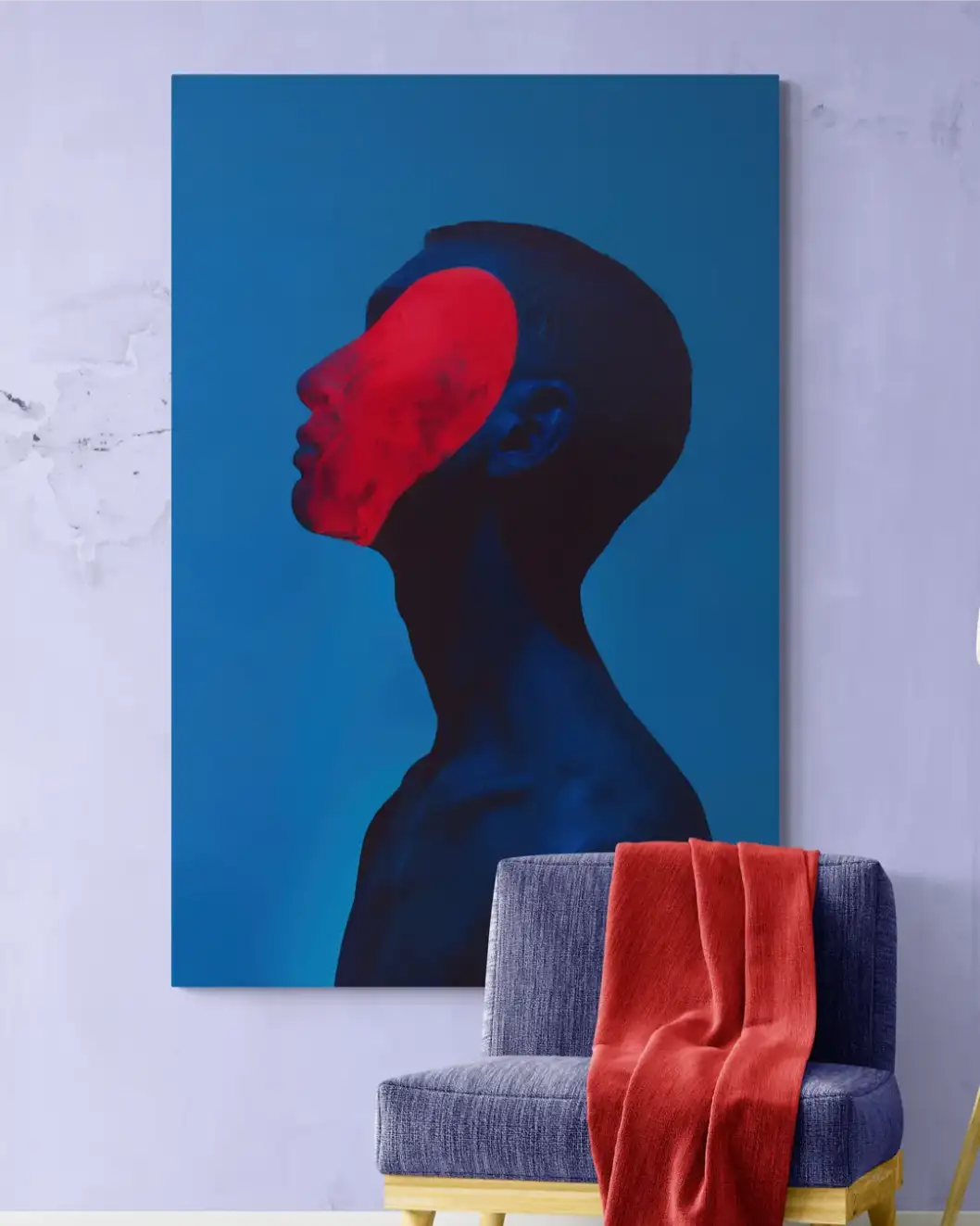Rood Profiel in een interieur