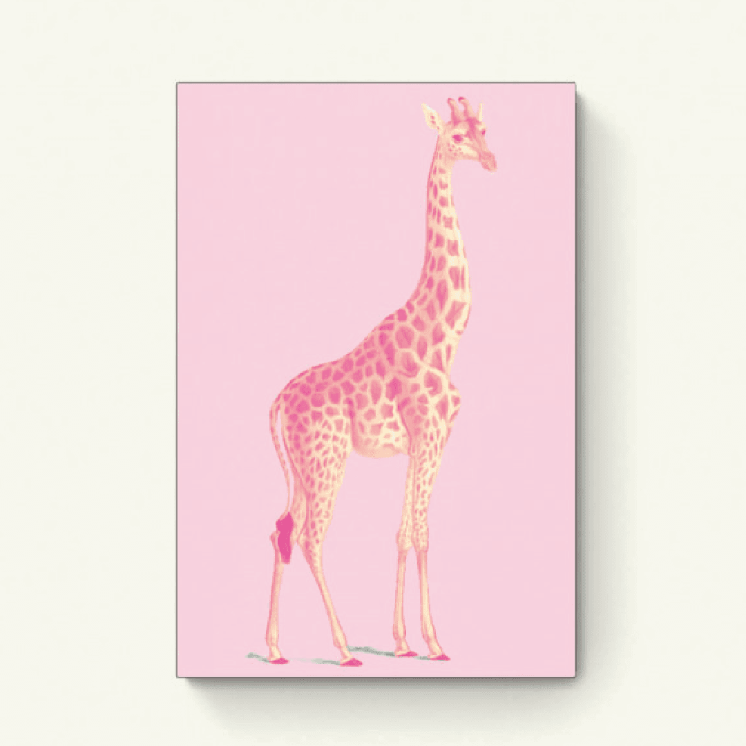 Roze Giraffe