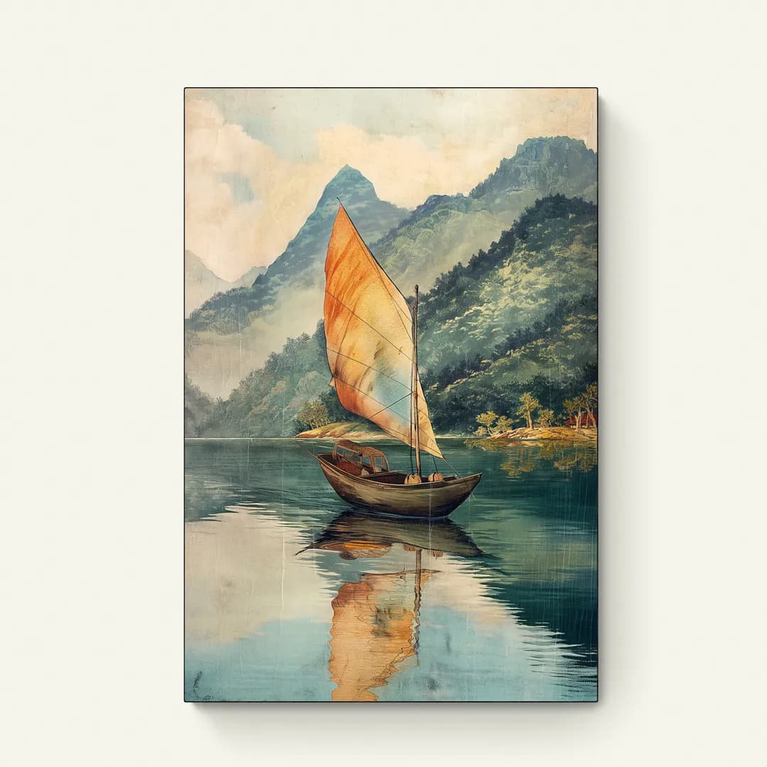Serene Zeilboot