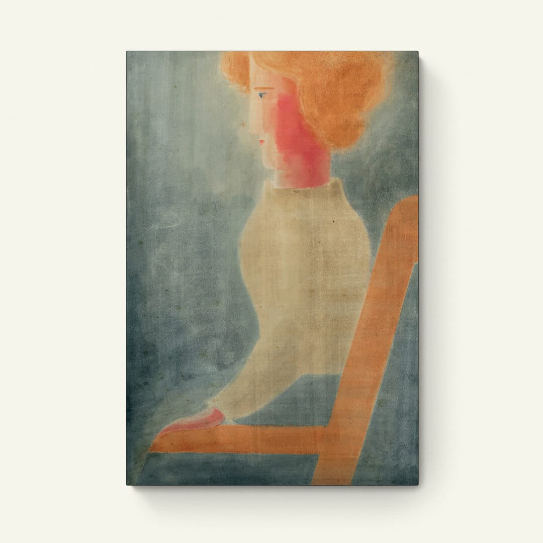 Sitzende nach links – Oskar Schlemmer