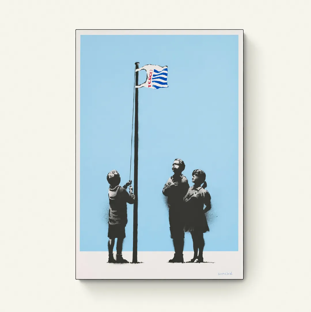 Tesco Vlag – Banksy