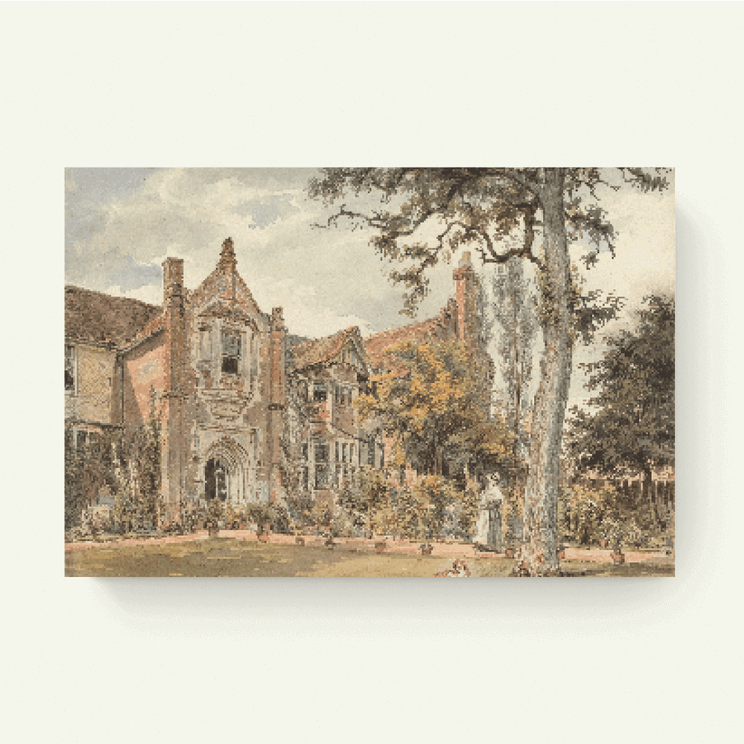 Het collegegebouw