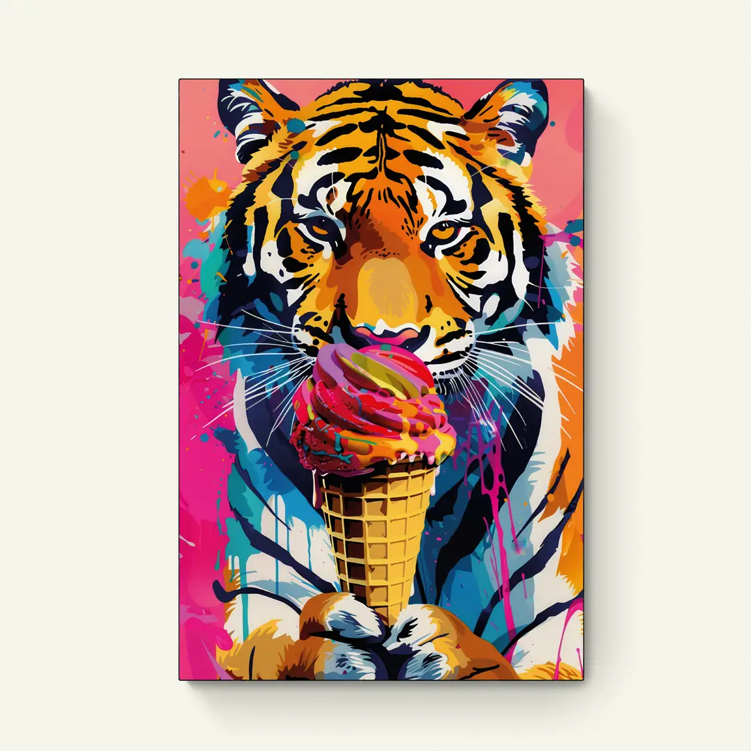 Tijger met Ijsje