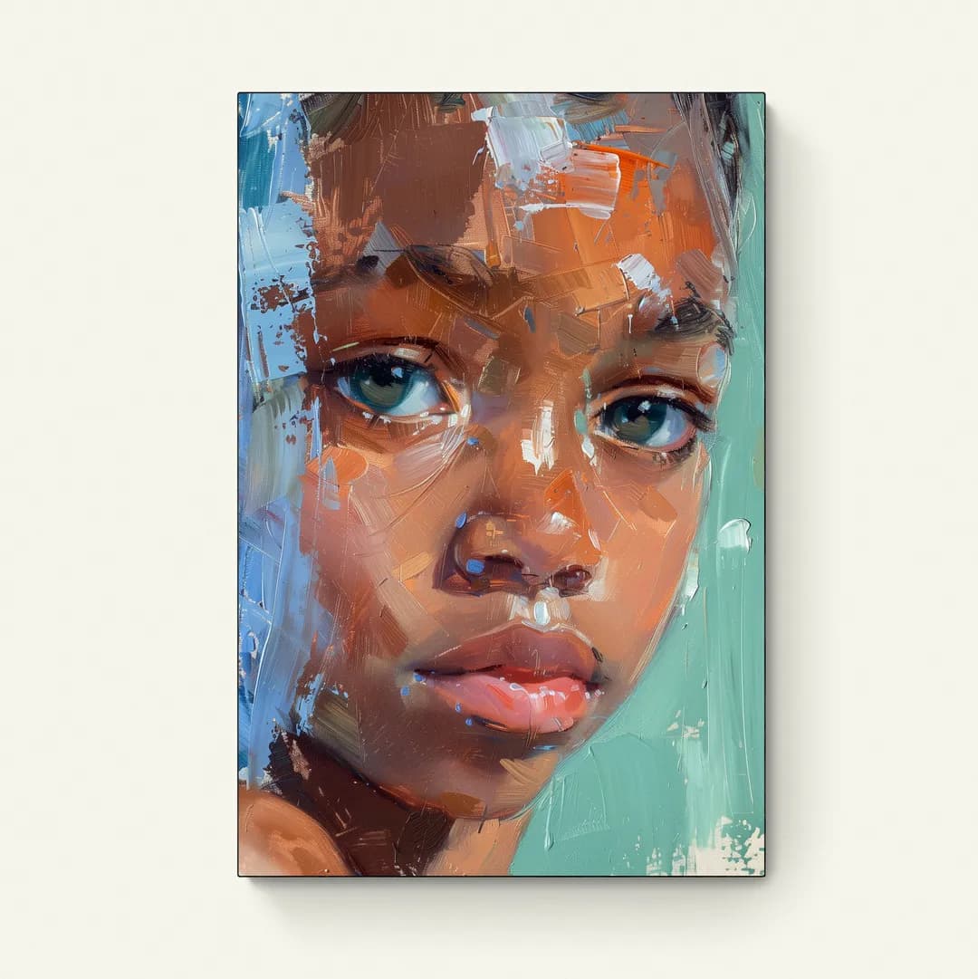 Turquoise Portret