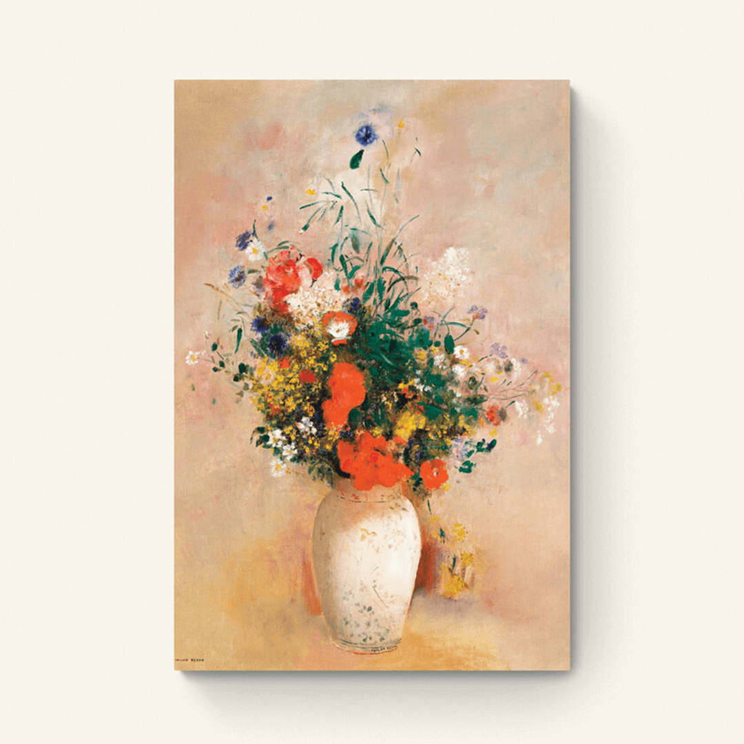 Vaas met bloemen – Odilon Redon