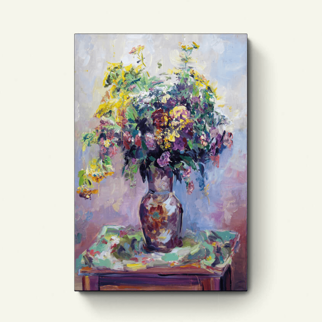 Vaas met bloemen (onze favoriet!)