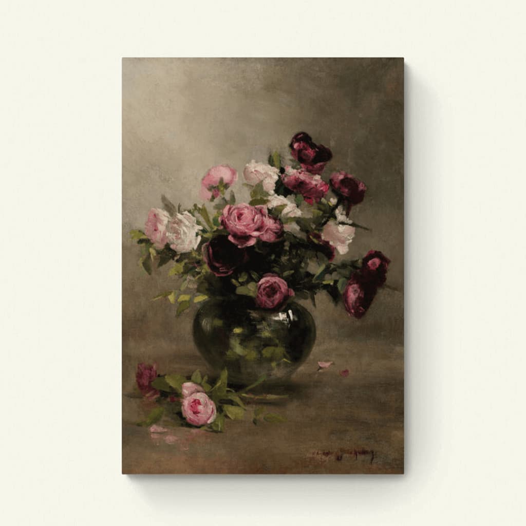 Vaas met rozen – Édouard Manet