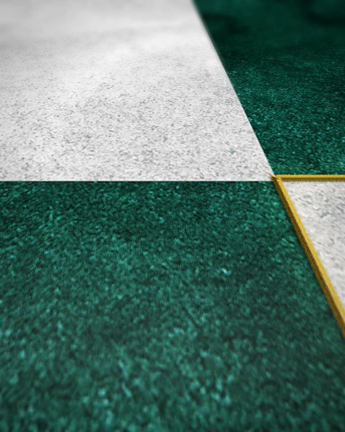Abstracte Elegantie op geweven fluweel, uitsnede 1 van 3