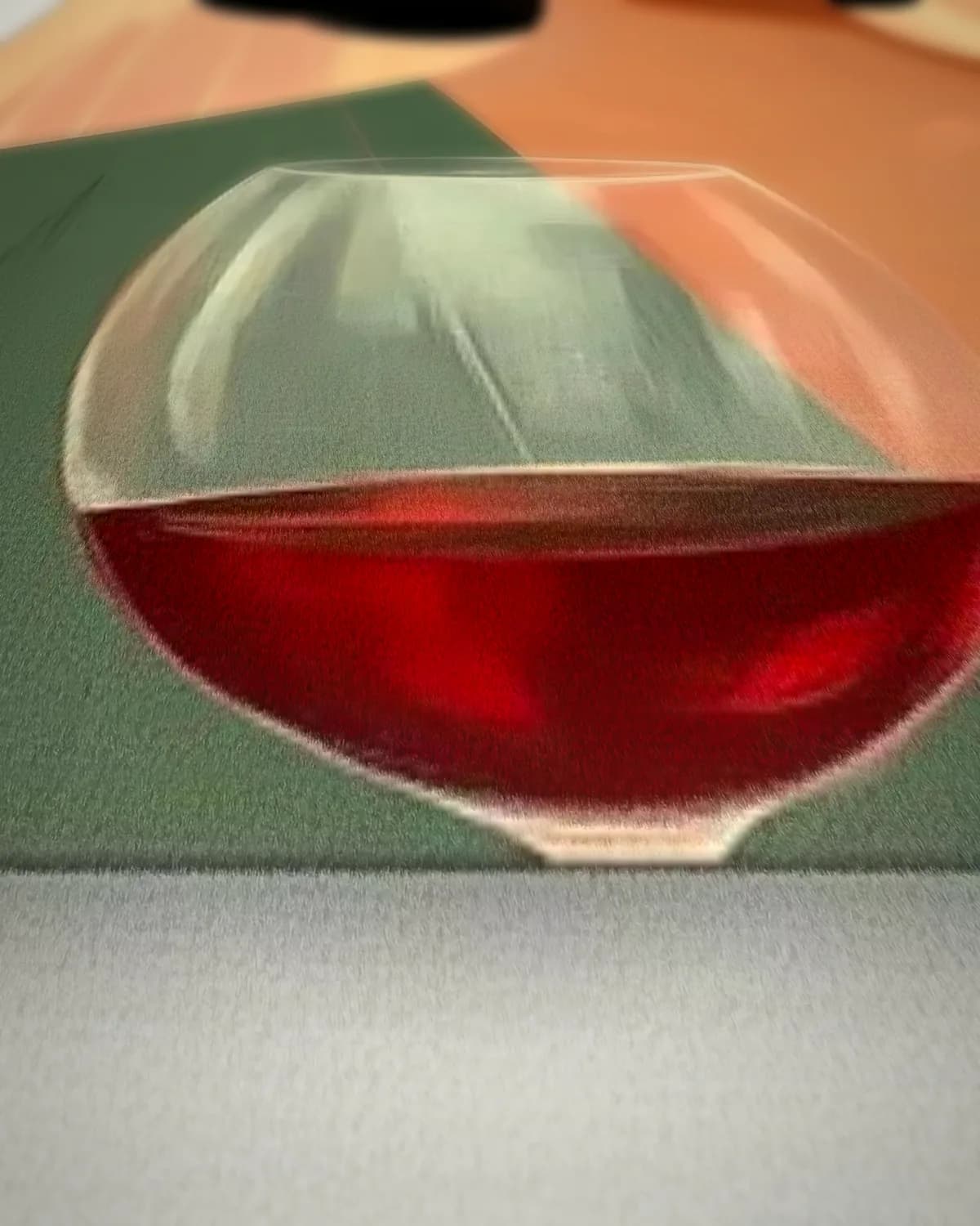 Aperitivo op geweven fluweel, uitsnede 1 van 3