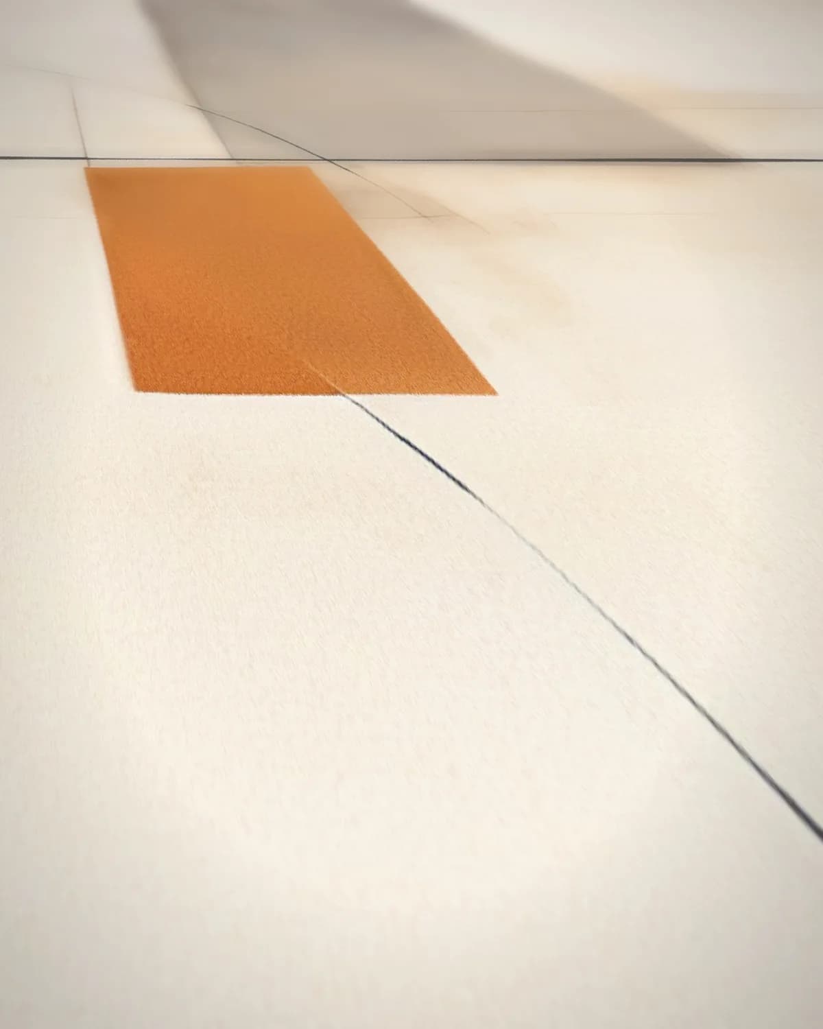 Balans in Abstractie op geweven fluweel, uitsnede 2 van 3