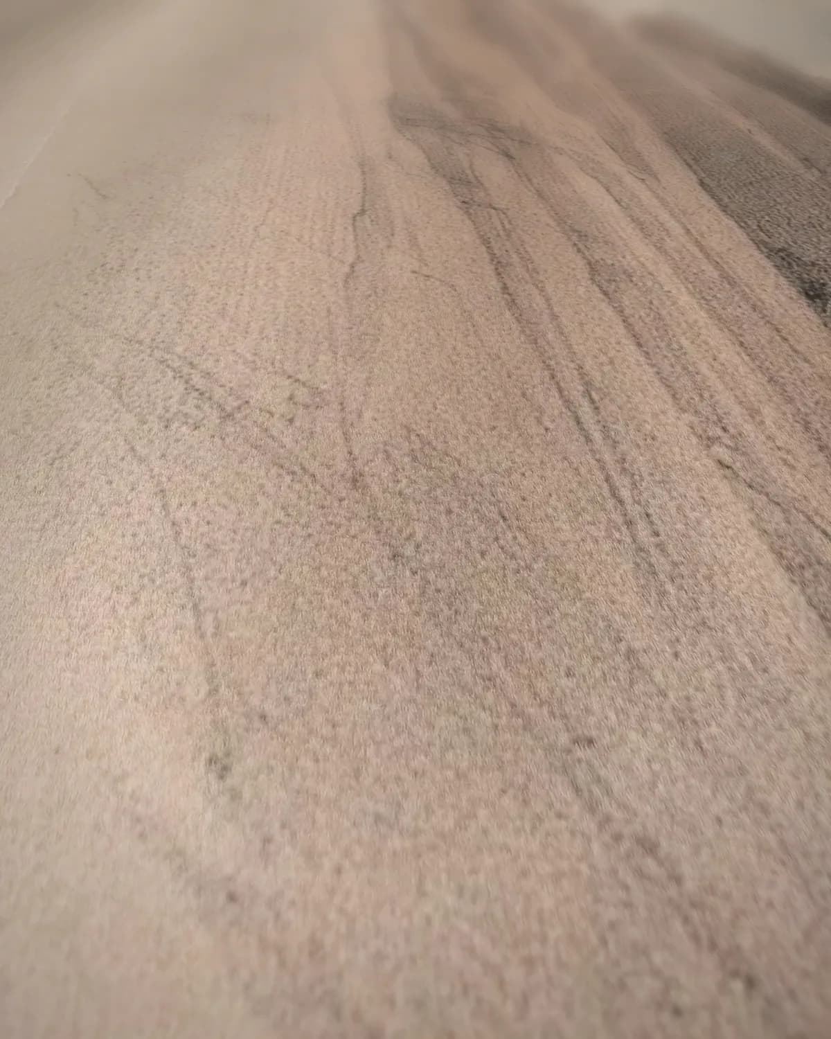Bergpad Sinaï op geweven fluweel, uitsnede 1 van 3