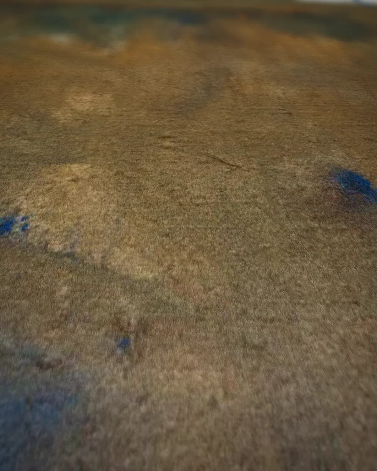 Calvarieberg op geweven fluweel, uitsnede 1 van 3