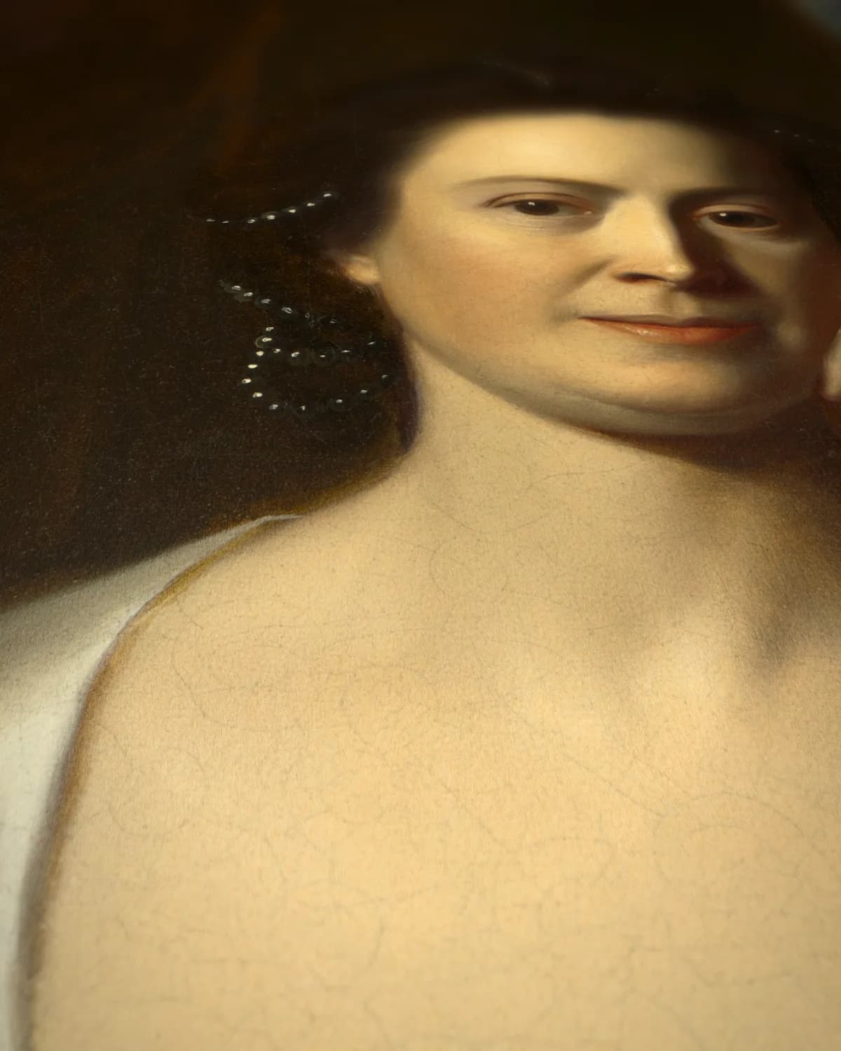 Catherine Greene op geweven fluweel, uitsnede 3 van 3