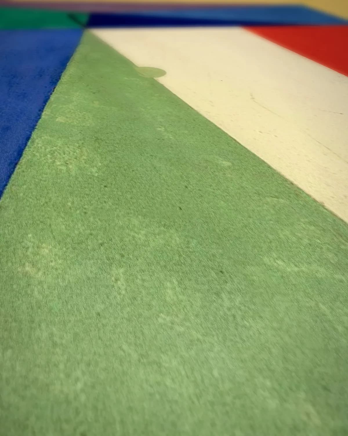 Composition op geweven fluweel, uitsnede 2 van 3