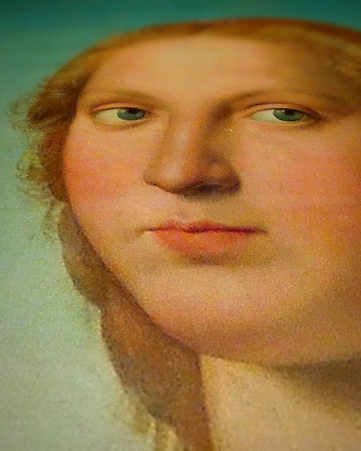 Dame met eenhoorn op geweven fluweel, uitsnede 3 van 3