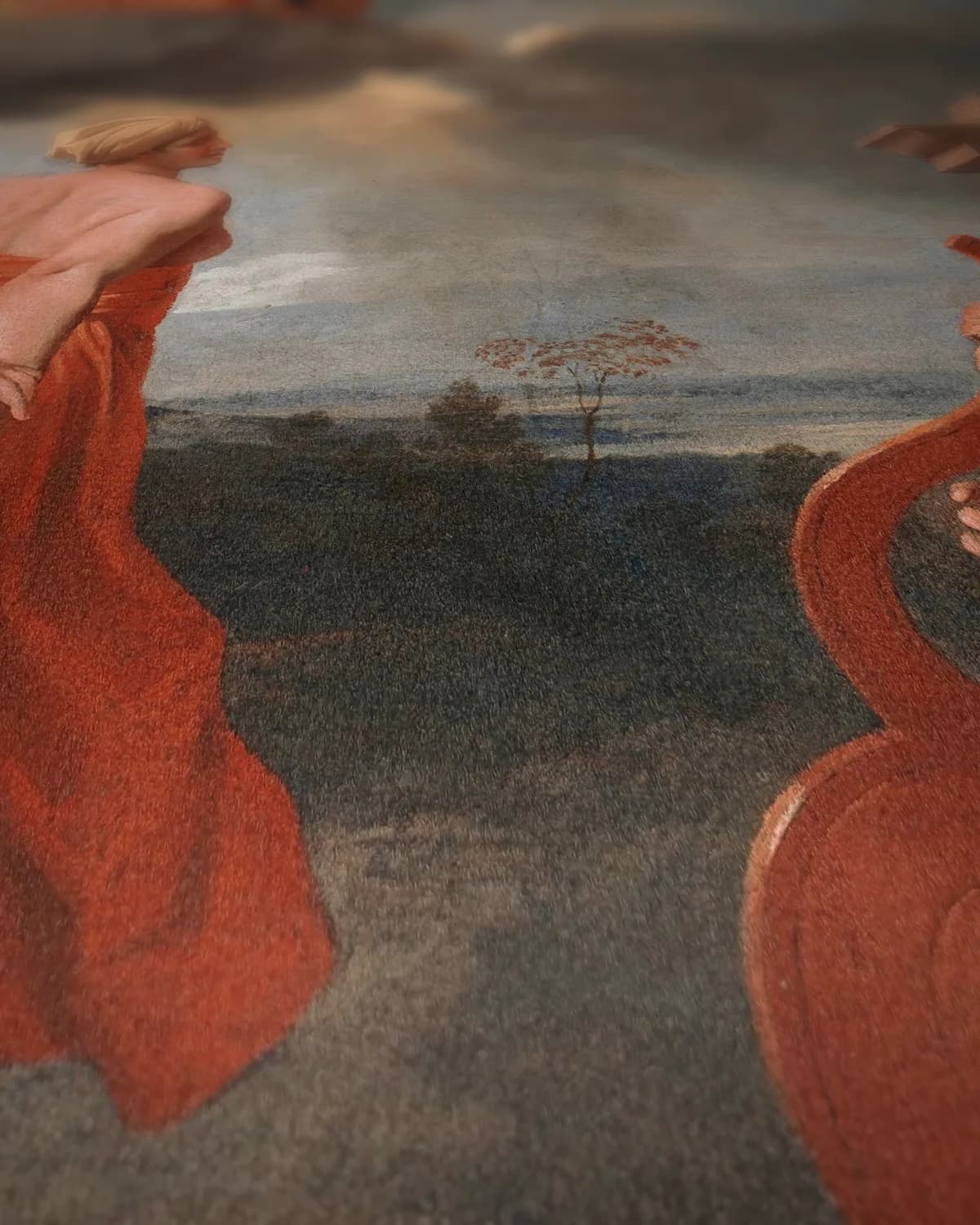 Dans op de maat van de tijd op geweven fluweel, uitsnede 1 van 3