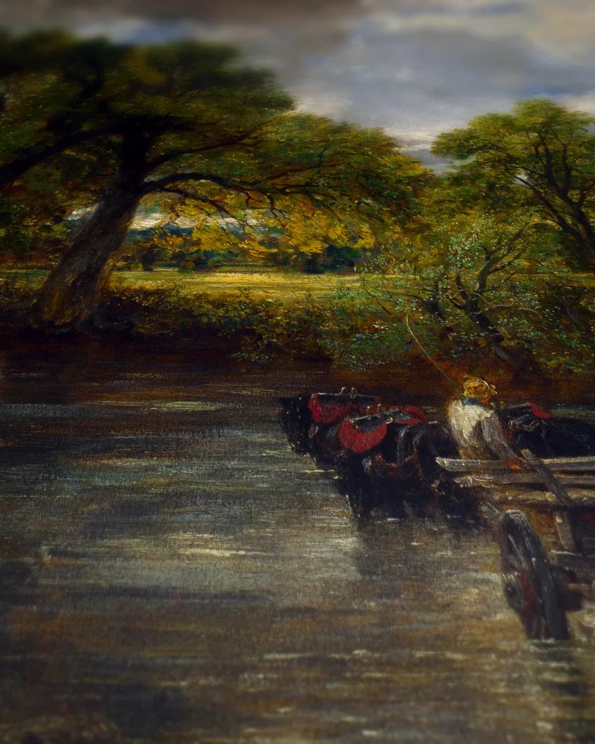 De hooiwagen op geweven fluweel, uitsnede 3 van 3