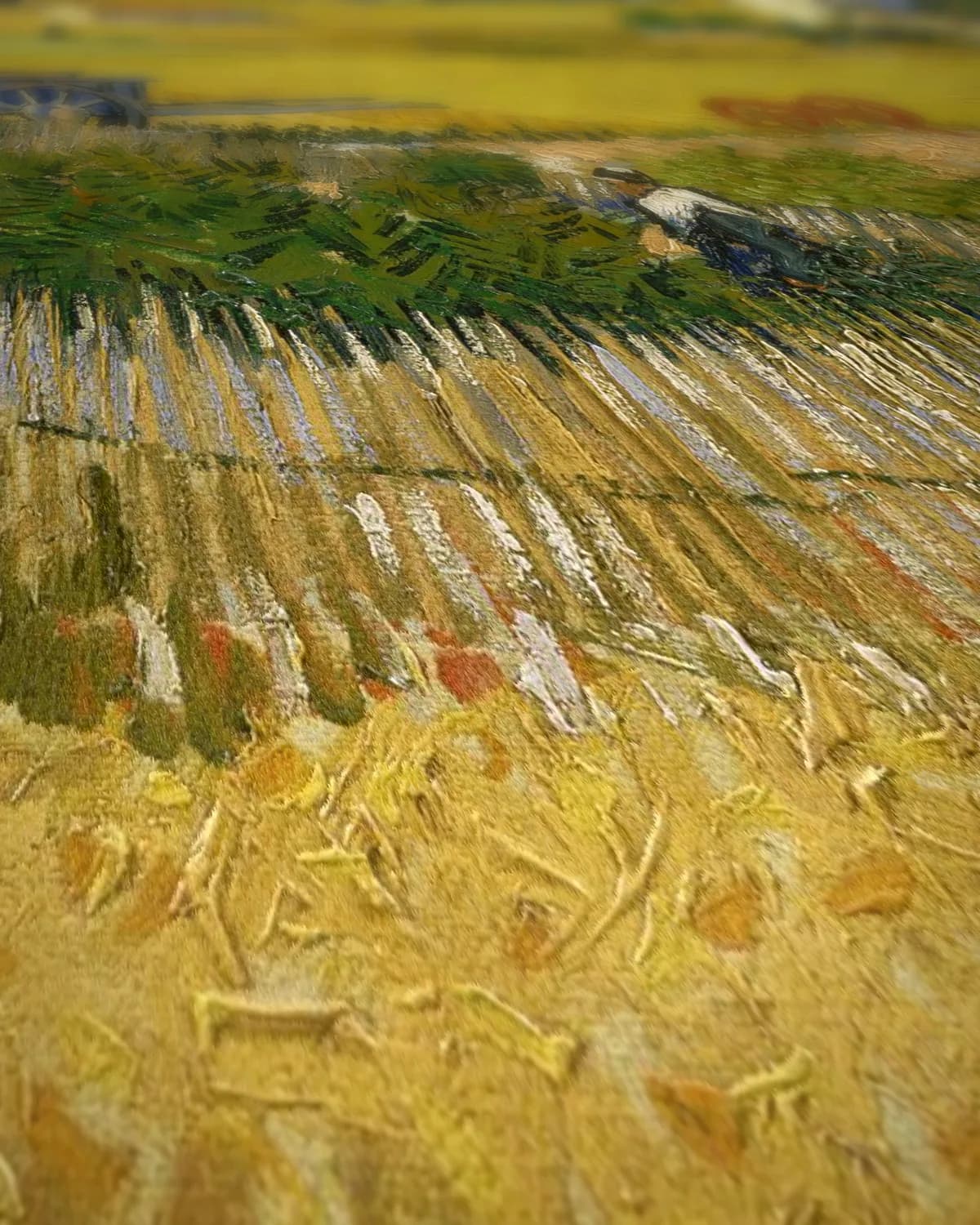De oogst op geweven fluweel, uitsnede 2 van 3