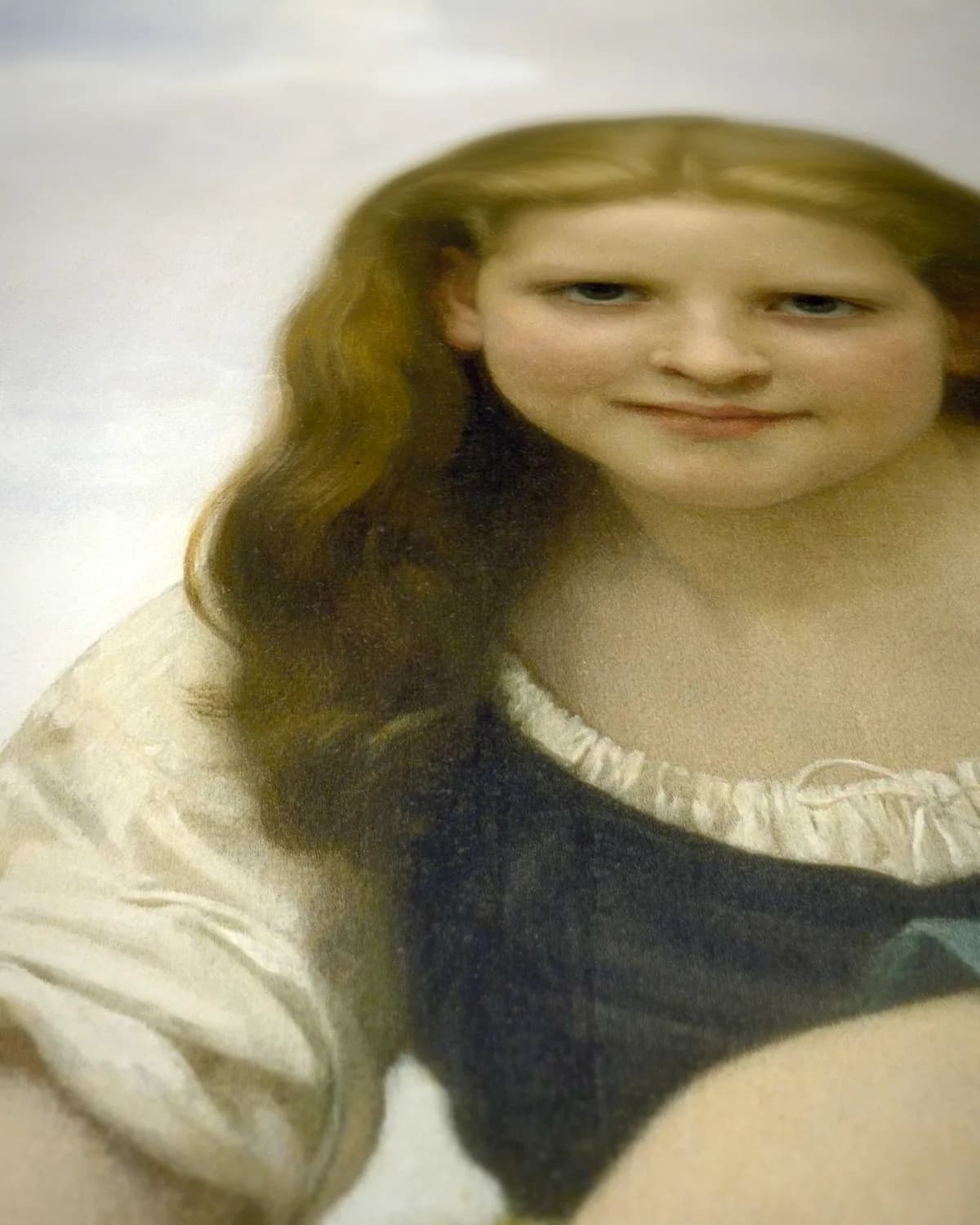 De oudste zus op geweven fluweel, uitsnede 3 van 3
