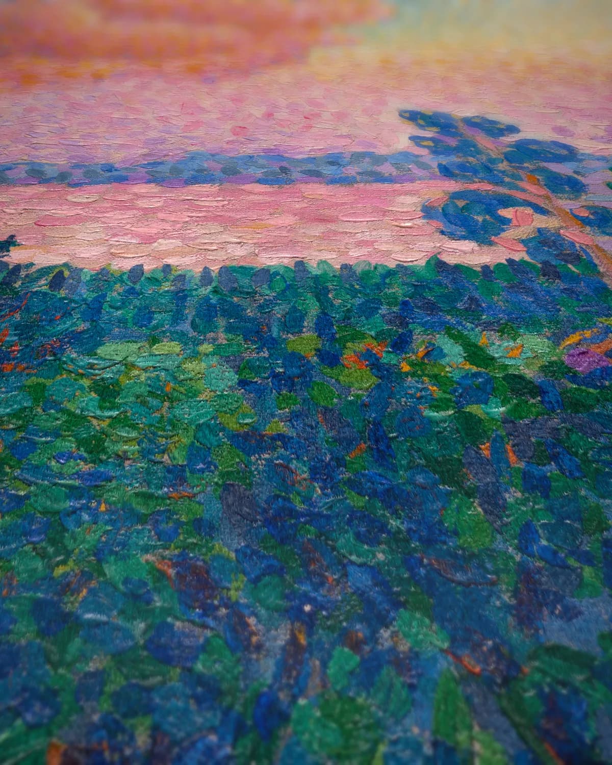 De roze wolk op geweven fluweel, uitsnede 1 van 3