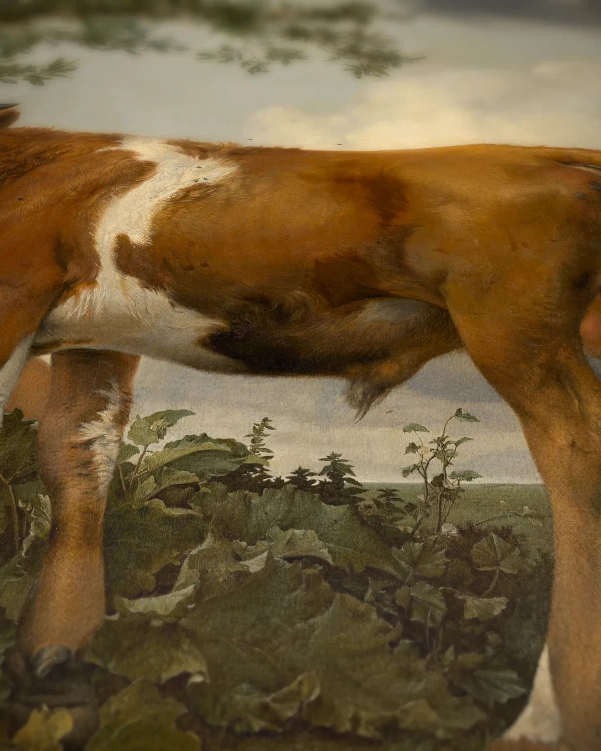 De stier op geweven fluweel, uitsnede 3 van 3