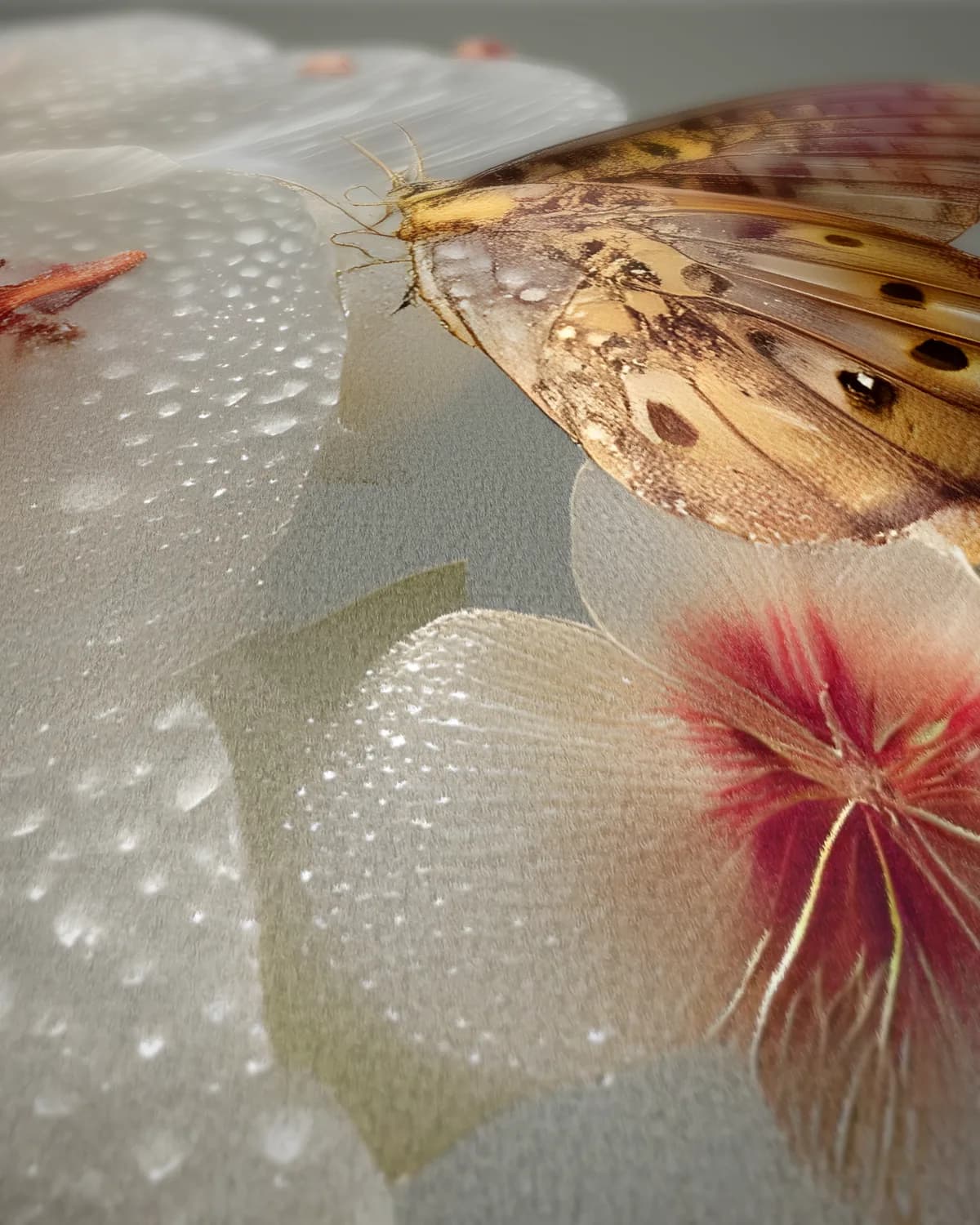 Delicate Harmonie op geweven fluweel, uitsnede 1 van 3
