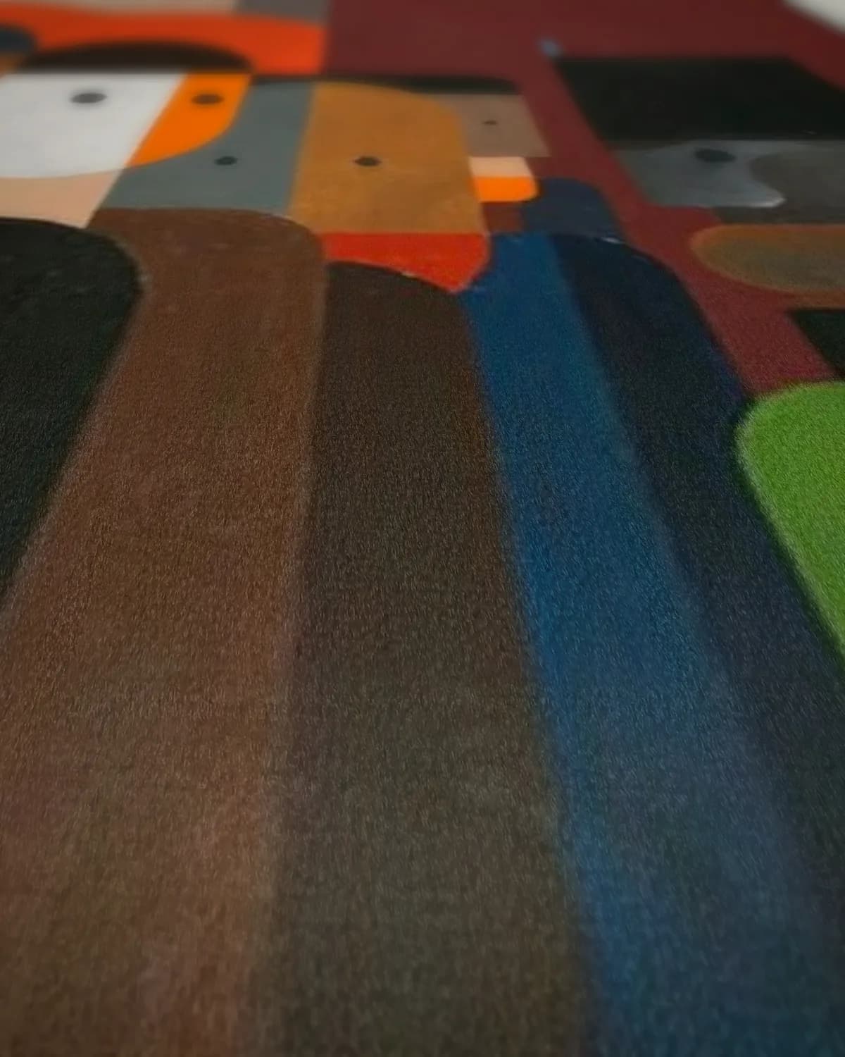 Demontstration op geweven fluweel, uitsnede 1 van 3