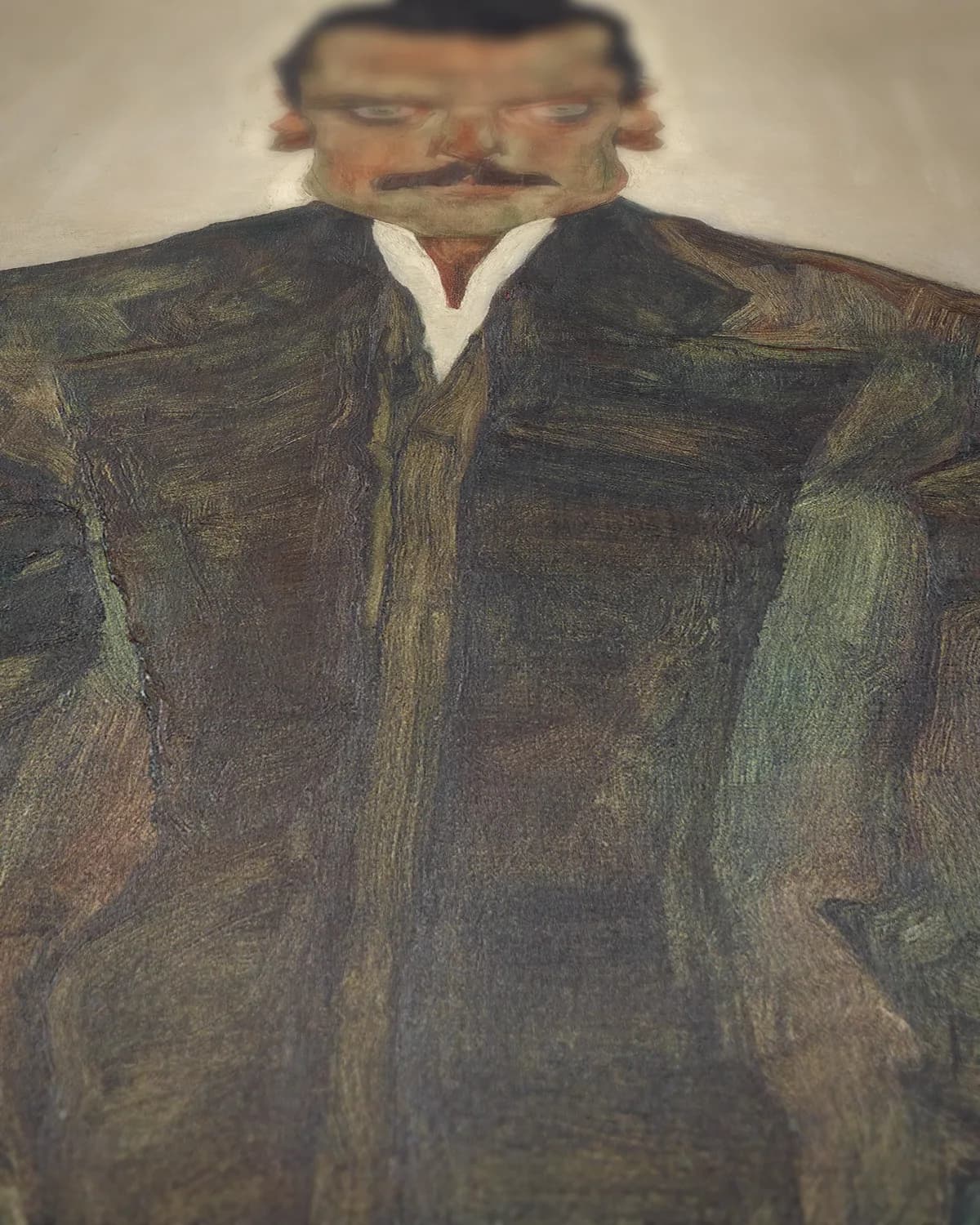 Eduard Kosmack op geweven fluweel, uitsnede 3 van 3