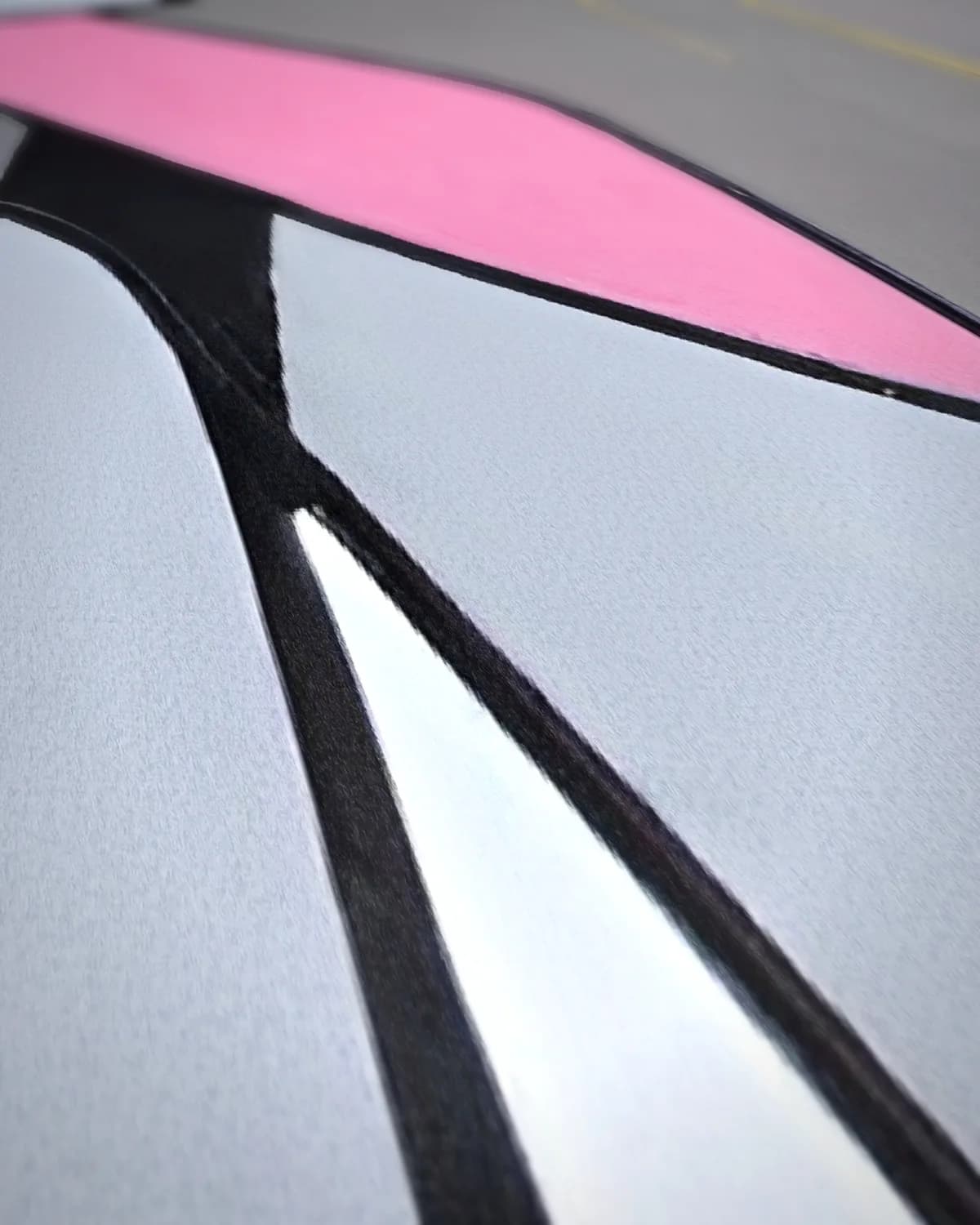 Elegante Abstractie op geweven fluweel, uitsnede 2 van 3