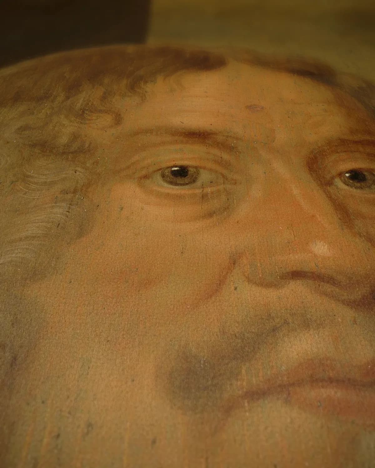 Jacob baron van Wassenaer, heer van Obdam op geweven fluweel, uitsnede 3 van 3