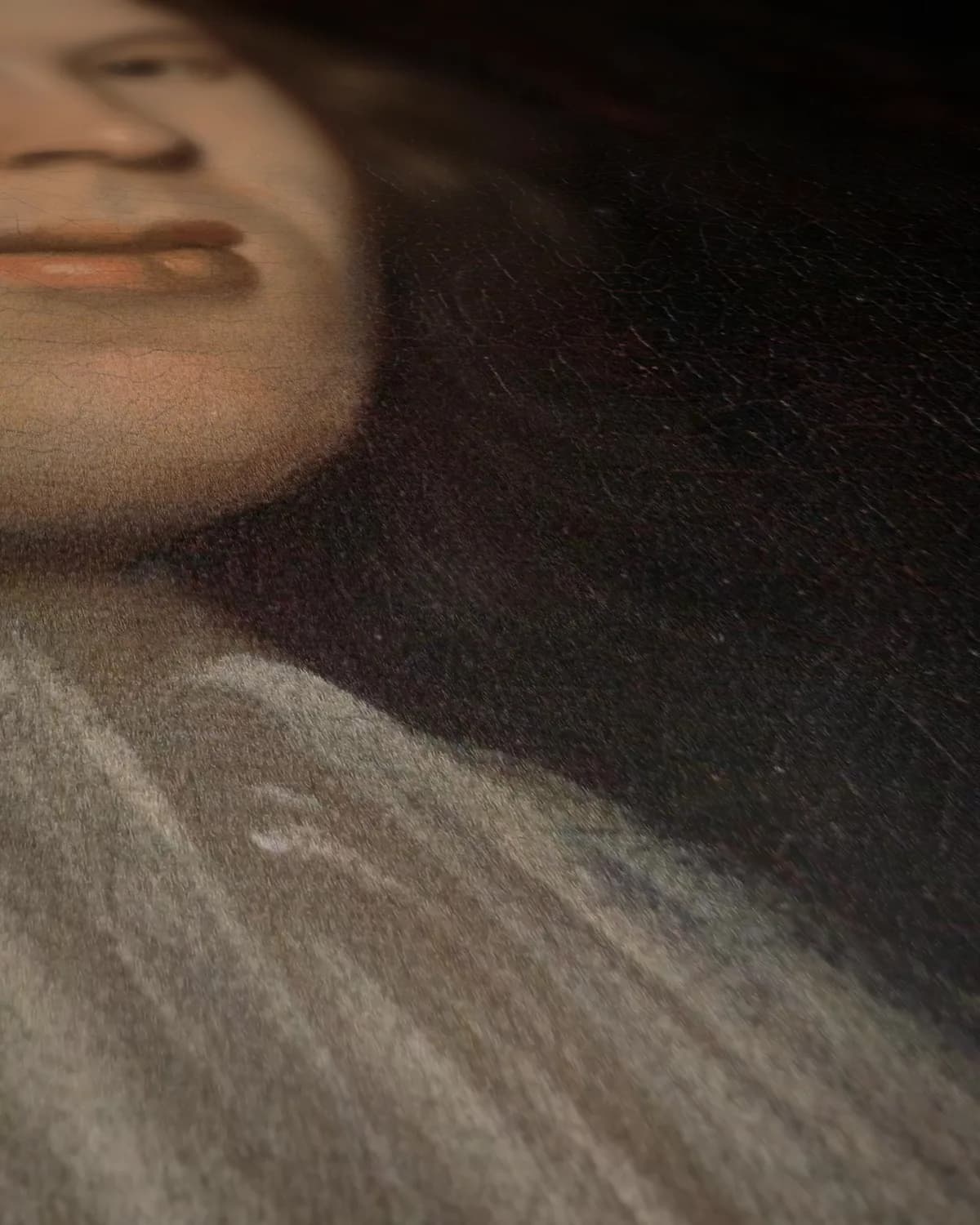 Johannes Bakhuysen, 1683-1731, met een miniatuurportret op geweven fluweel, uitsnede 2 van 3