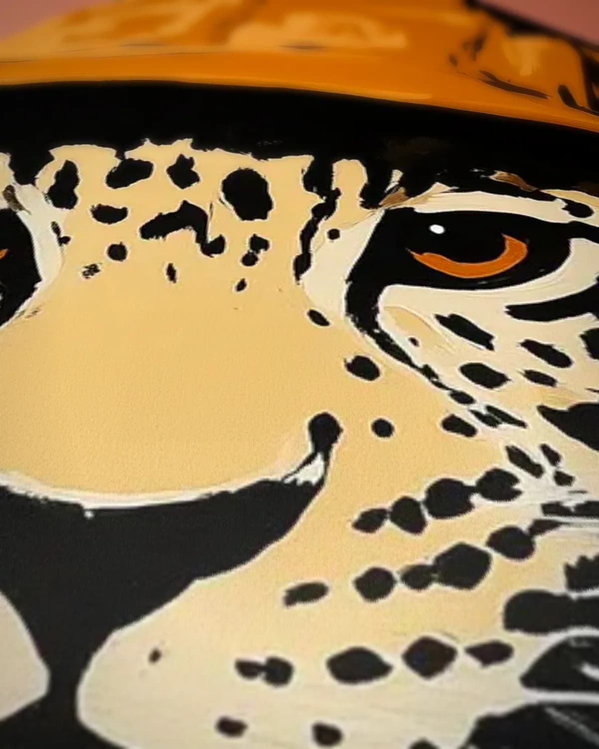 Koffie voor de jaguar op geweven fluweel, uitsnede 3 van 3