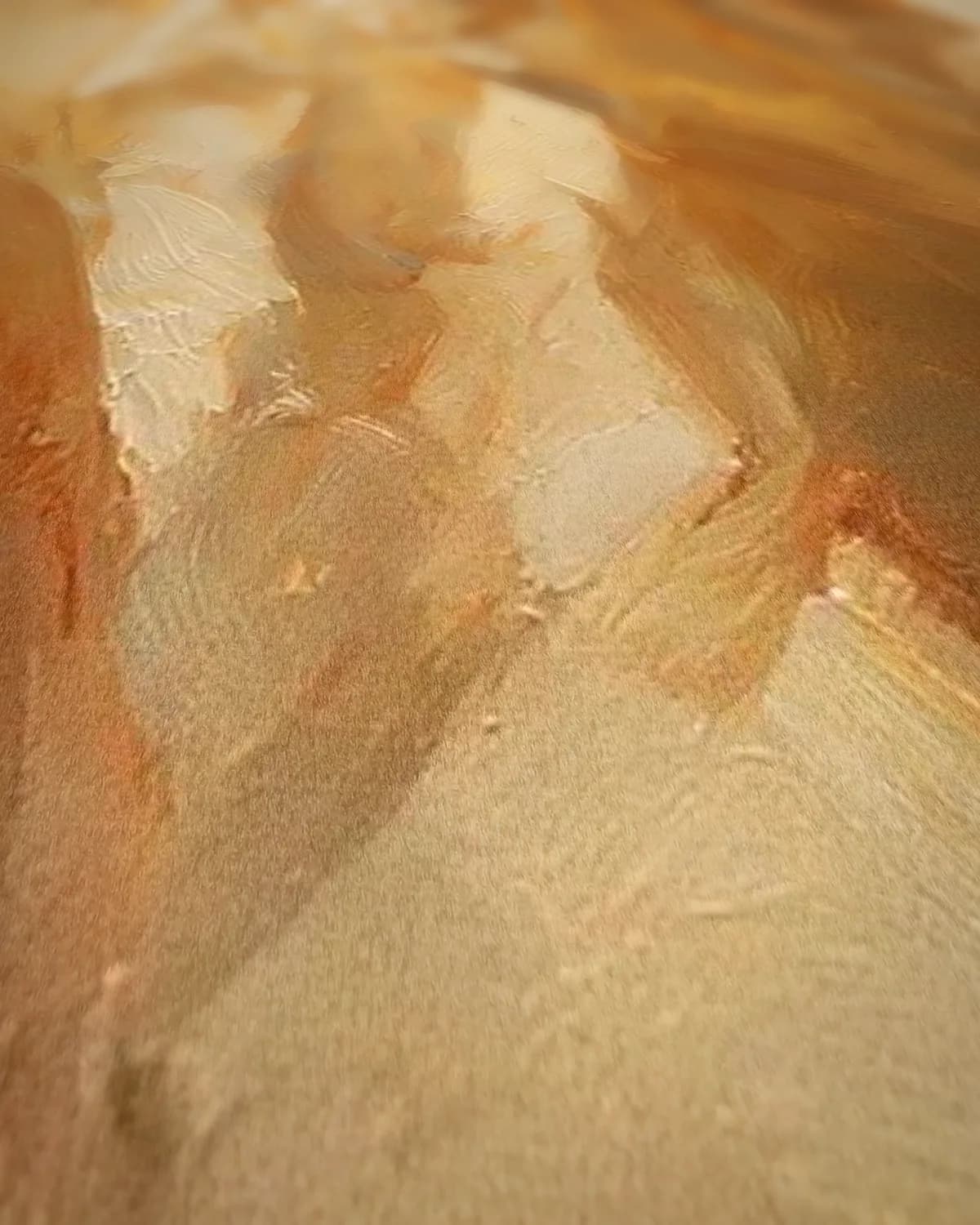 Laken tegen het licht op geweven fluweel, uitsnede 1 van 3