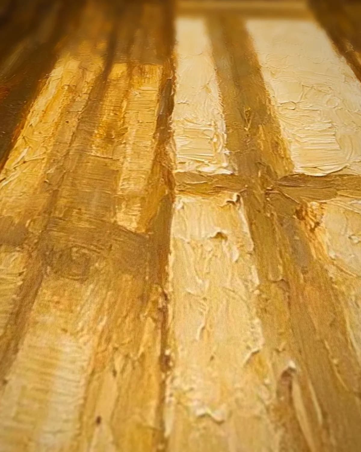 Licht door de gordijnen op geweven fluweel, uitsnede 3 van 3