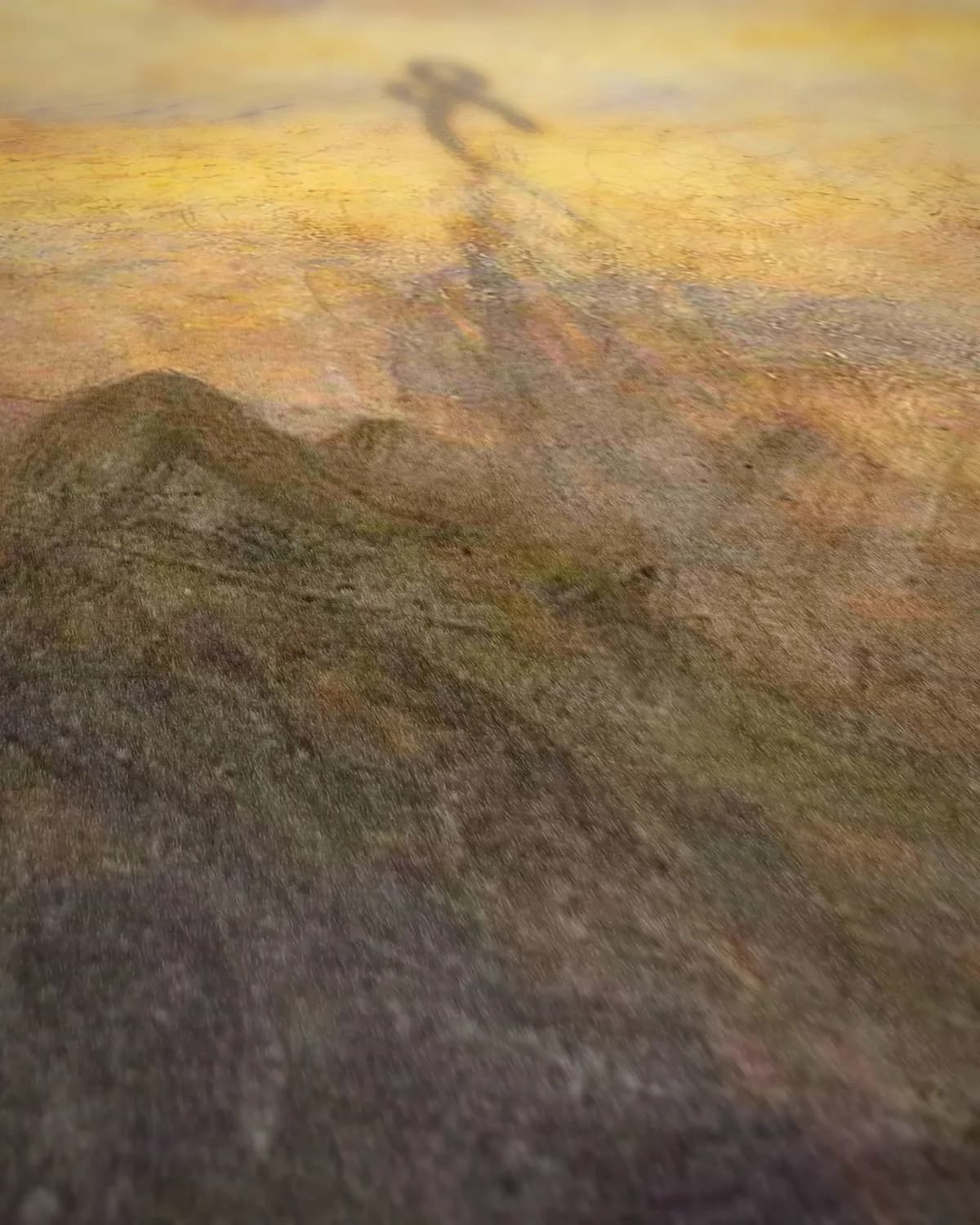 Licht en kleur: de ochtend na de zondvloed op geweven fluweel, uitsnede 2 van 3
