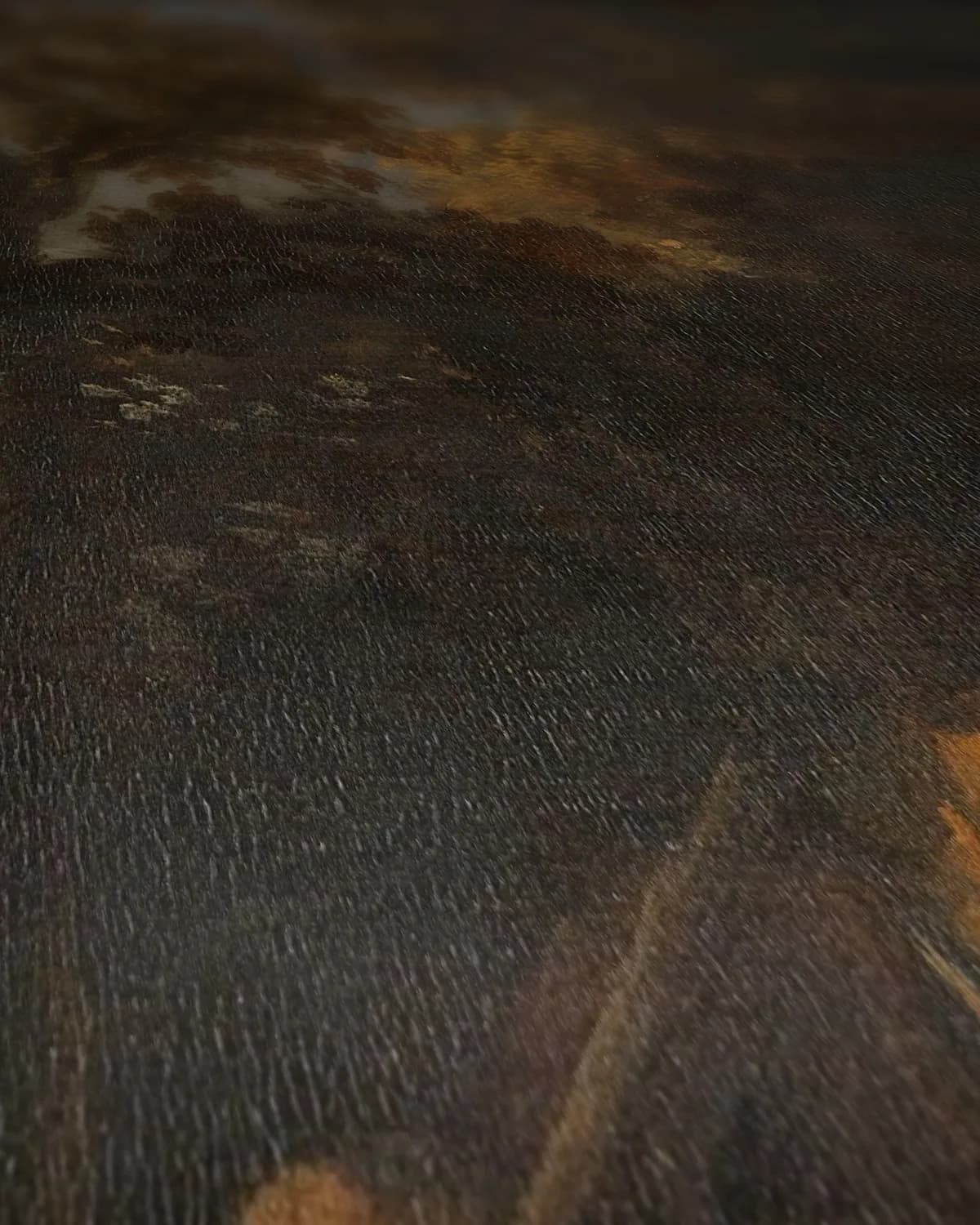 Mercurius, Argus en Io op geweven fluweel, uitsnede 2 van 3