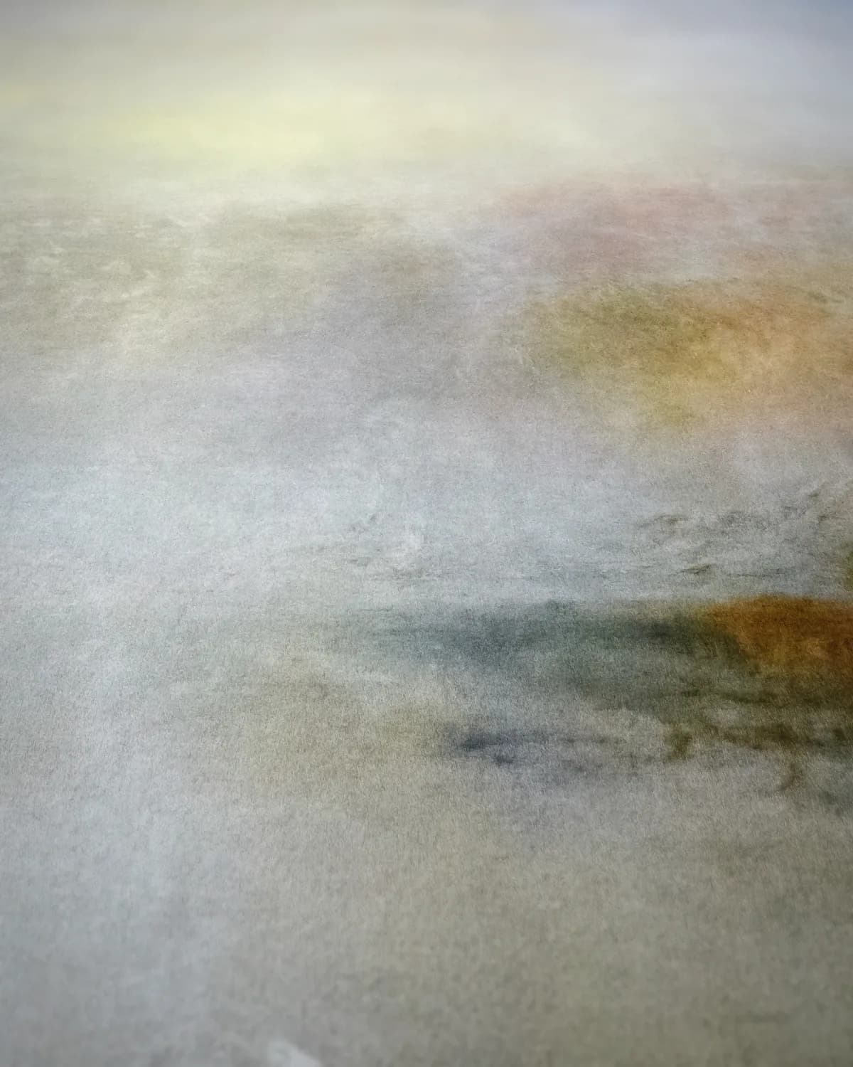 Misty Ochtendgloren op geweven fluweel, uitsnede 3 van 3