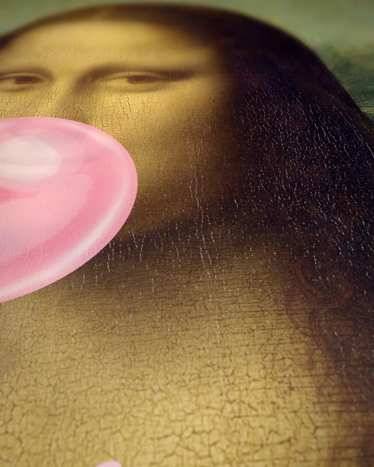 Mona Pop op geweven fluweel, uitsnede 3 van 3