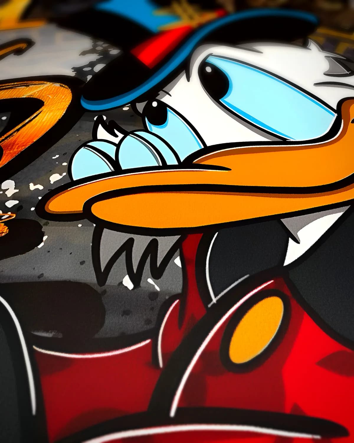 Money Duck op geweven fluweel, uitsnede 3 van 3
