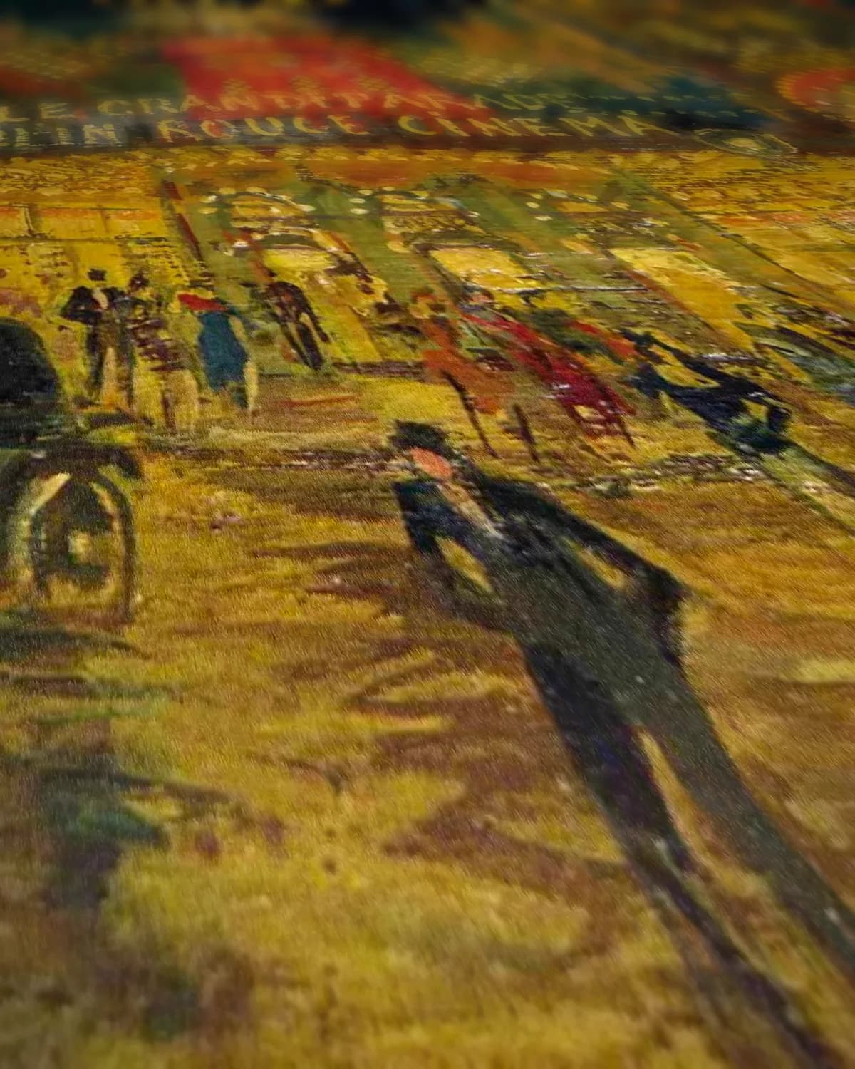 Moulin Rouge, Parijs op geweven fluweel, uitsnede 2 van 3