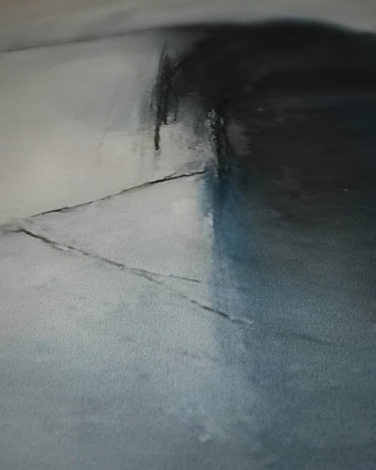 Mystieke Reflectie op geweven fluweel, uitsnede 3 van 3